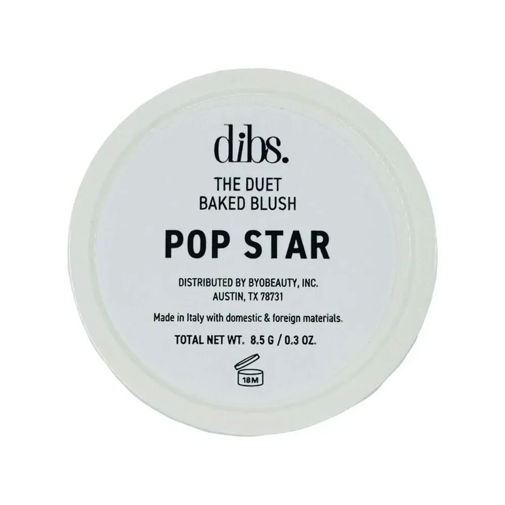 dibs. The Duet Baked Blush - Pop Star - 8.5g / 0.3 oz